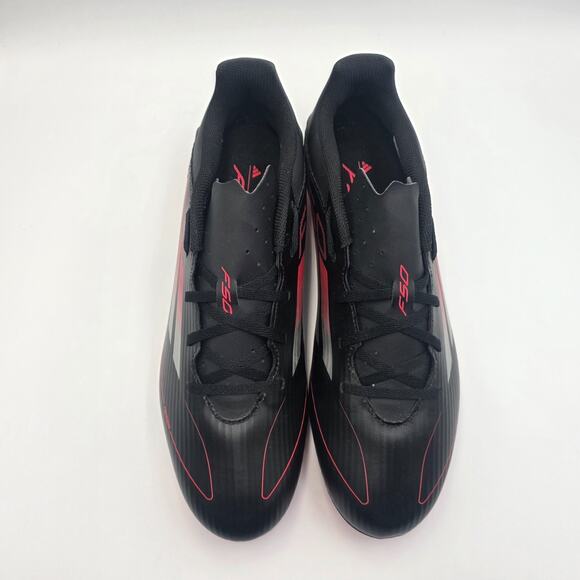 Adidas F50 Club Firm Ground MG Men\'s Size 11.5 Soccer Cleats IE1246 Black Red main image 4